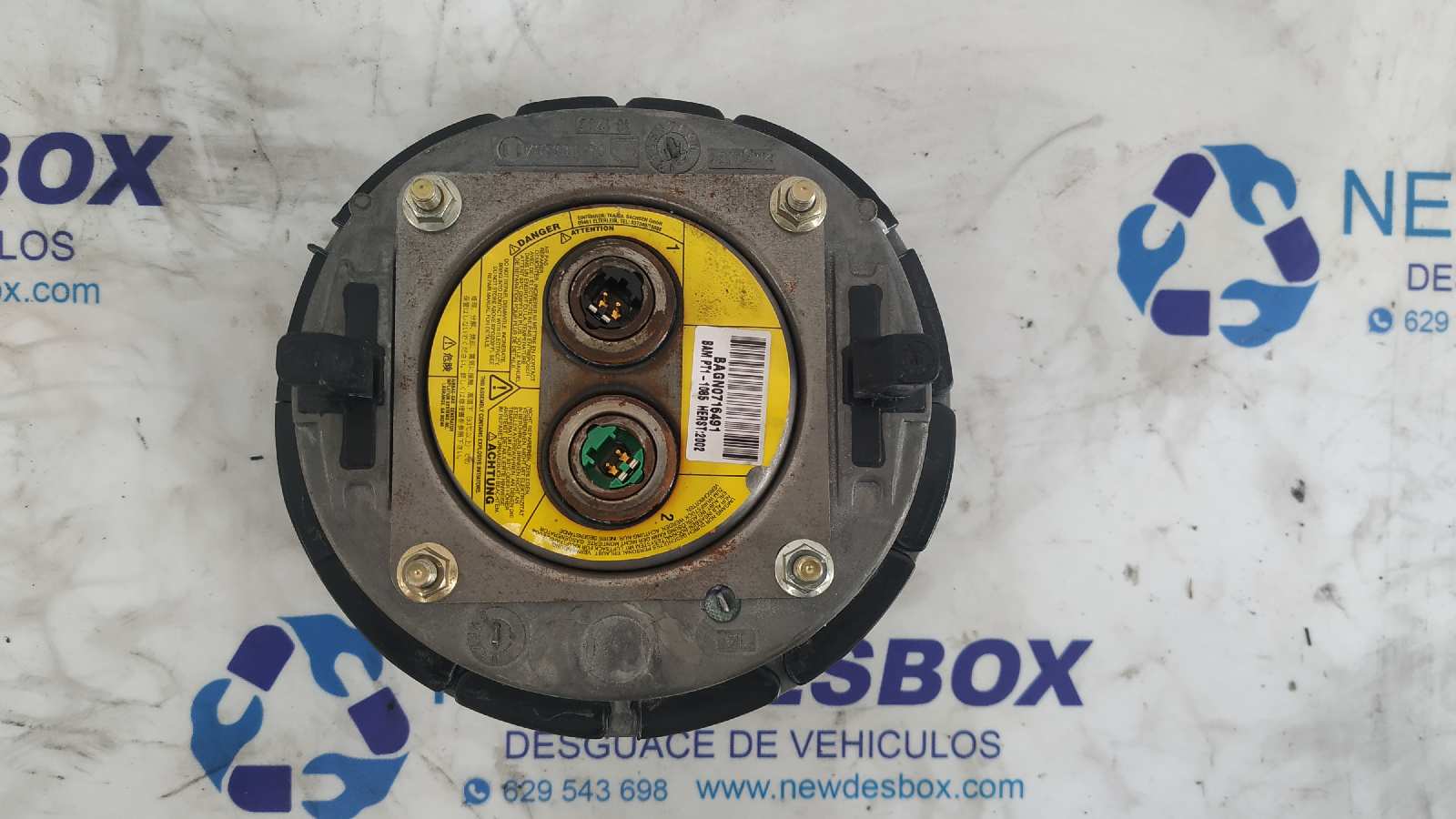 AIRBAG DELANTERO IZQUIERDO BMW SERIE 3 BERLINA (E46) - vista 3