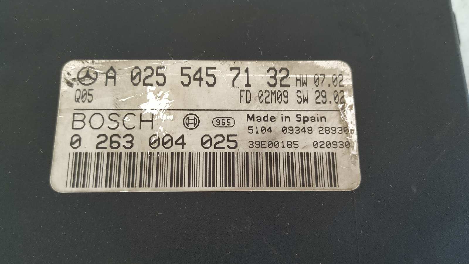 CENTRALITA CAMBIO AUTOMATICO MERCEDES CLASE E (W211) - vista 2