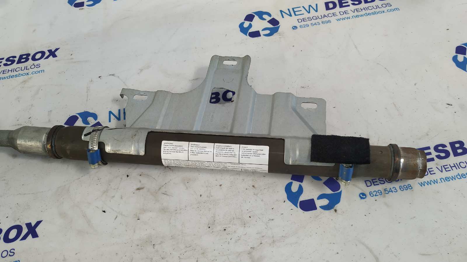 AIRBAG CORTINA DELANTERO DERECHO AUDI Q7 (4L) - vista 4