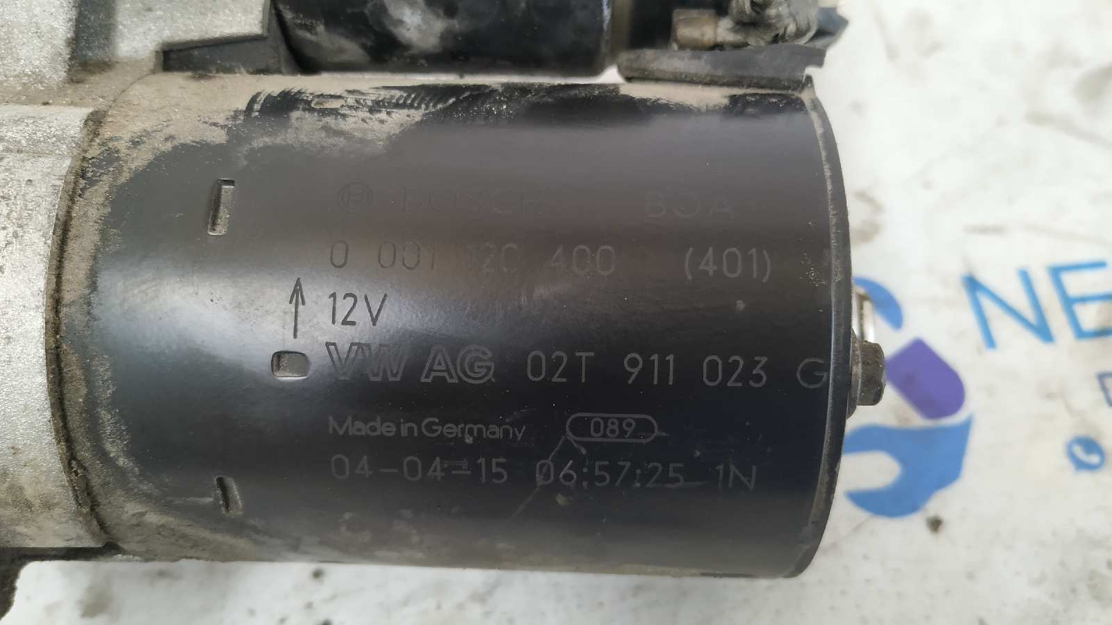 MOTOR ARRANQUE VOLKSWAGEN POLO (9N1) - vista 3