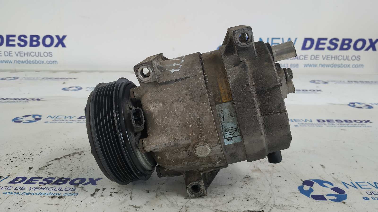 COMPRESOR AIRE ACONDICIONADO RENAULT VEL SATIS (BJ0) - vista 2