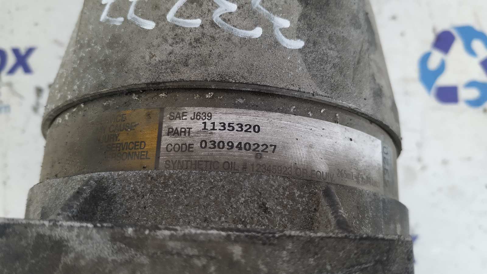 COMPRESOR AIRE ACONDICIONADO RENAULT VEL SATIS (BJ0) - vista 3