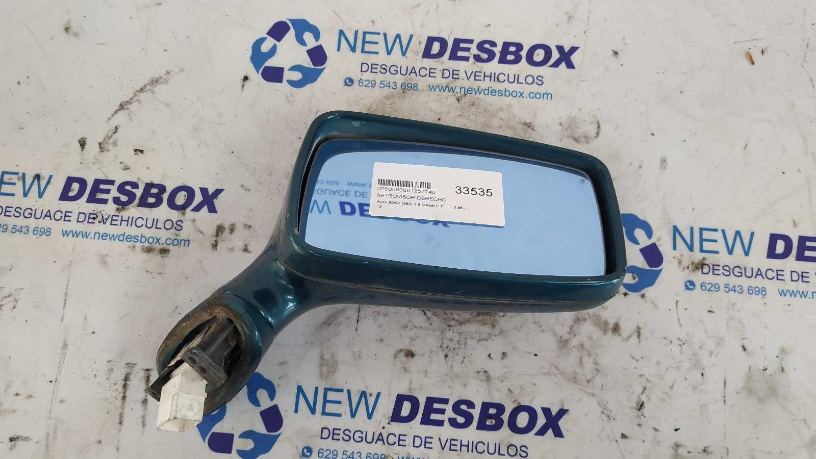 RETROVISOR DERECHO AUDI 80/90 (893)