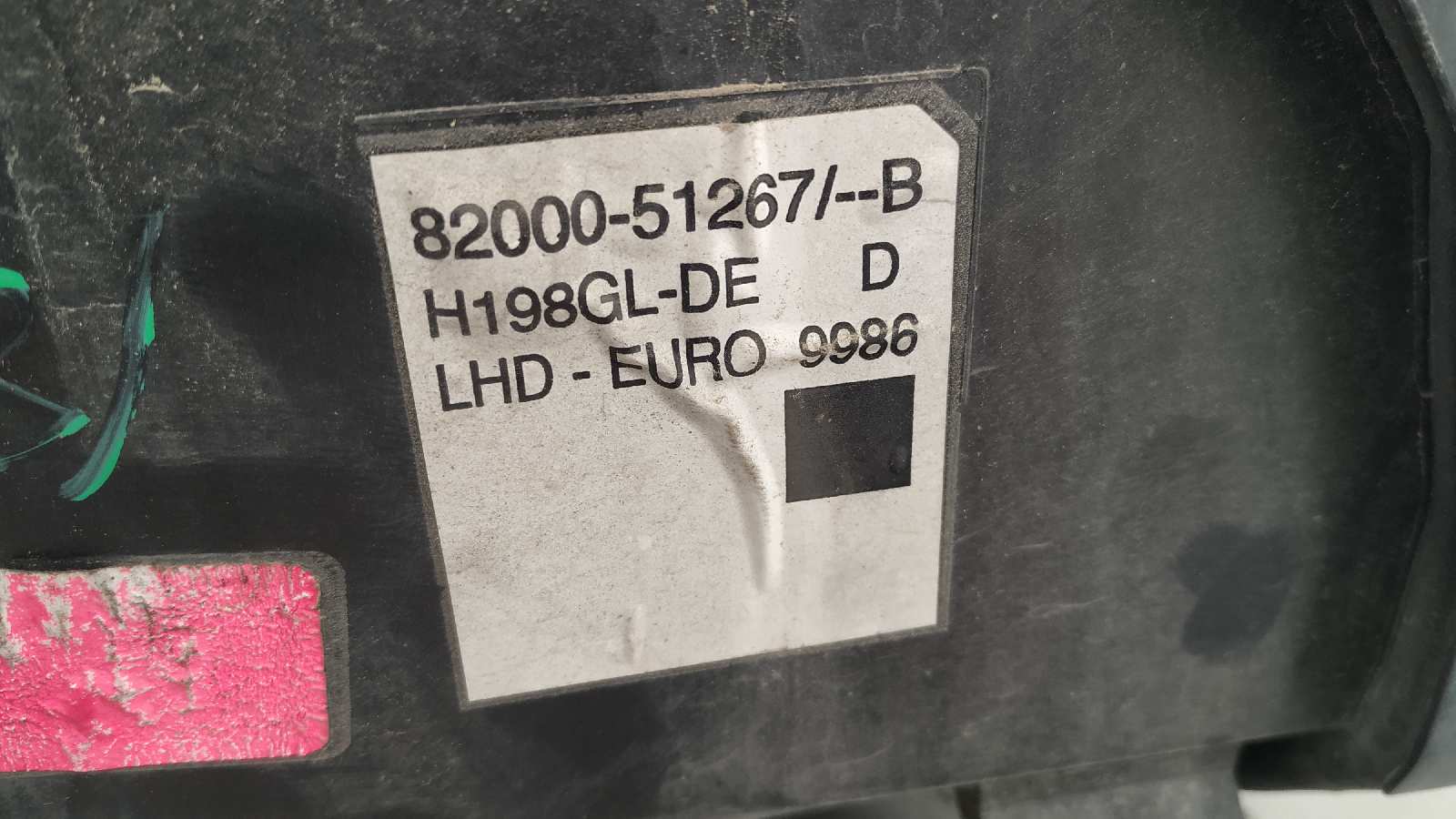 FARO IZQUIERDO RENAULT VEL SATIS (BJ0) - vista 10