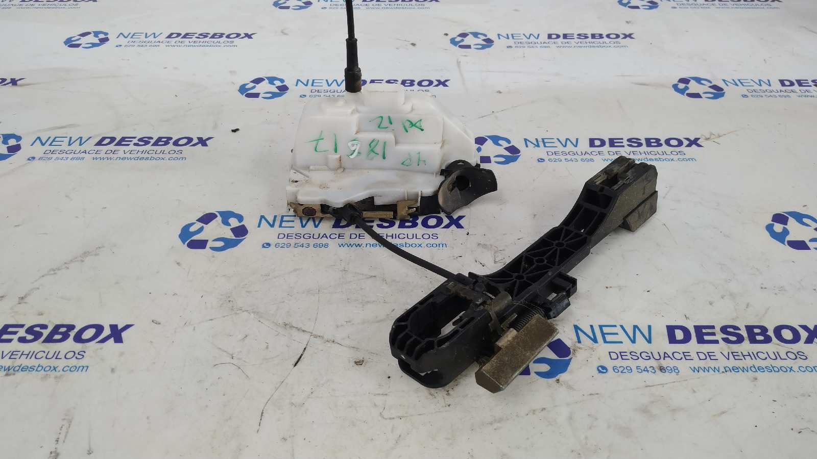 CERRADURA PUERTA DELANTERA IZQUIERDA RENAULT VEL SATIS (BJ0)