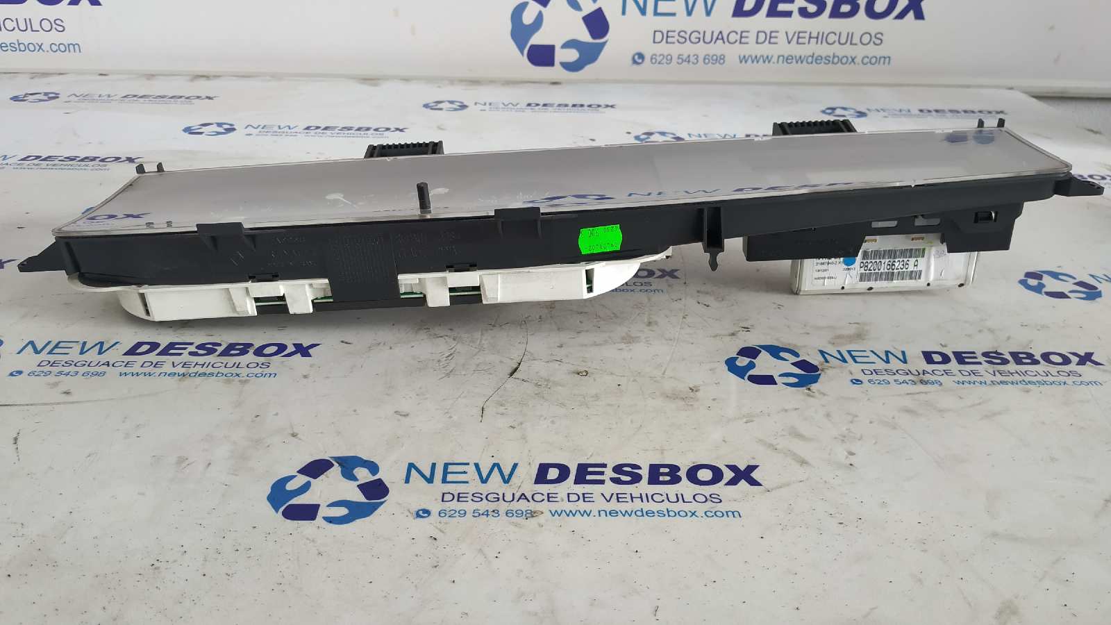 CUADRO INSTRUMENTOS RENAULT VEL SATIS (BJ0) - vista 2