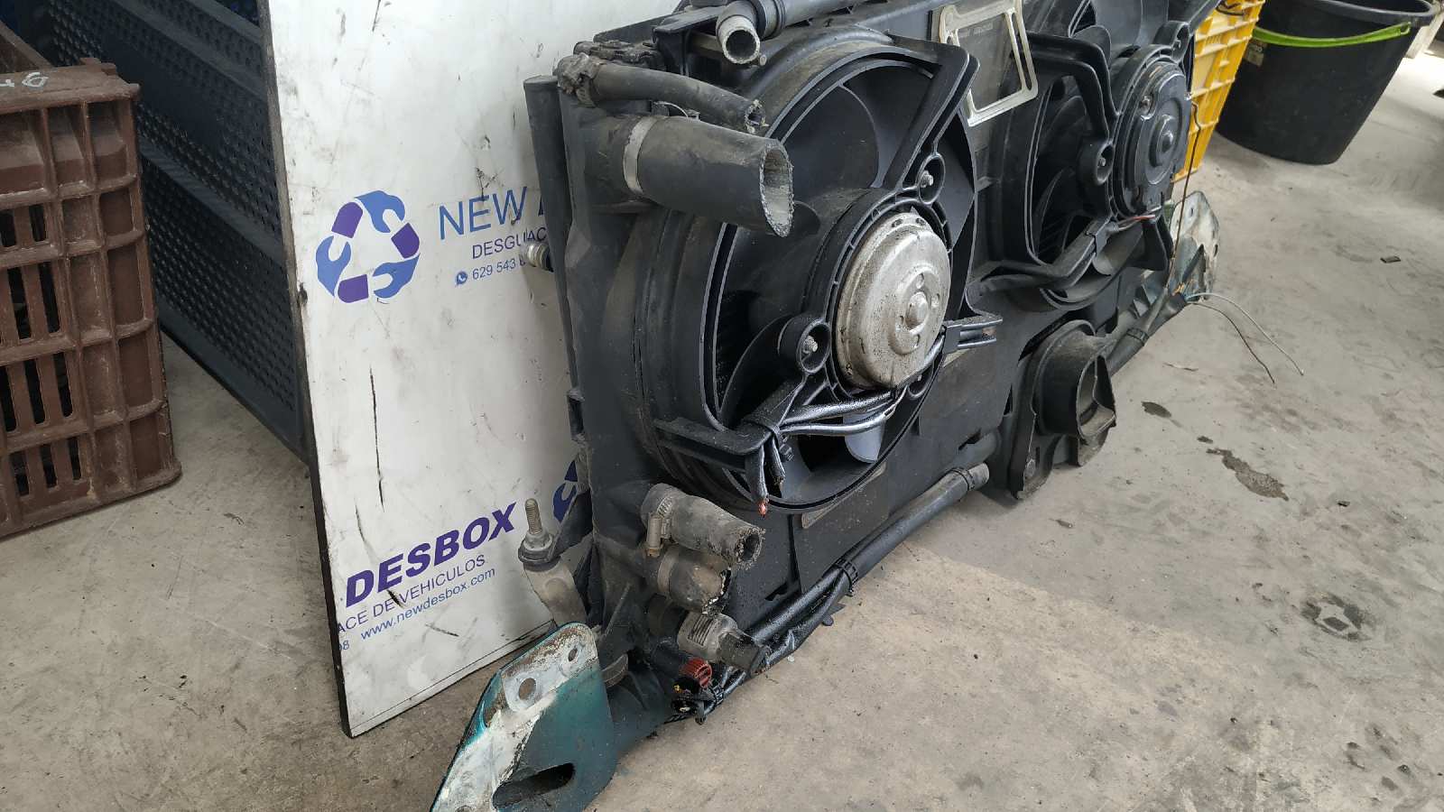 RADIADOR AGUA AUDI 80/90 (893) - vista 3