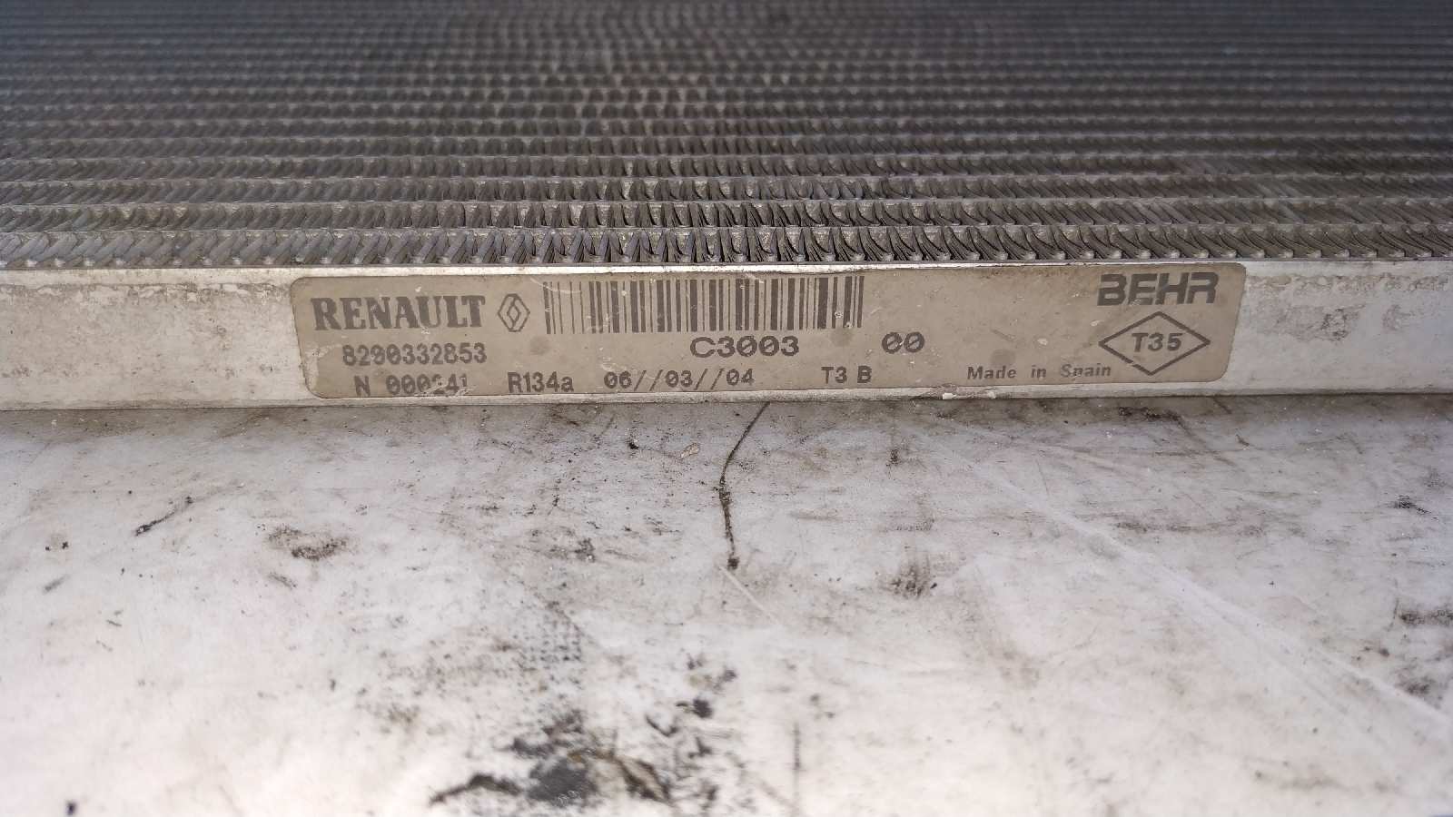 CONDENSADOR / RADIADOR  AIRE ACONDICIONADO RENAULT VEL SATIS (BJ0) - vista 2