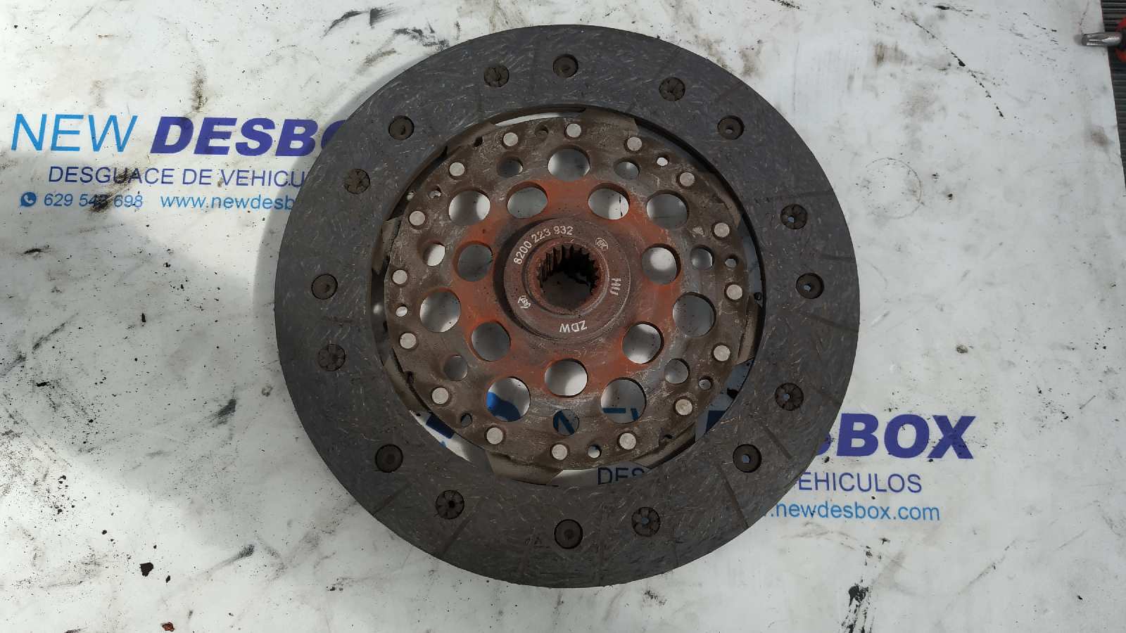 KIT EMBRAGUE RENAULT VEL SATIS (BJ0) - vista 3