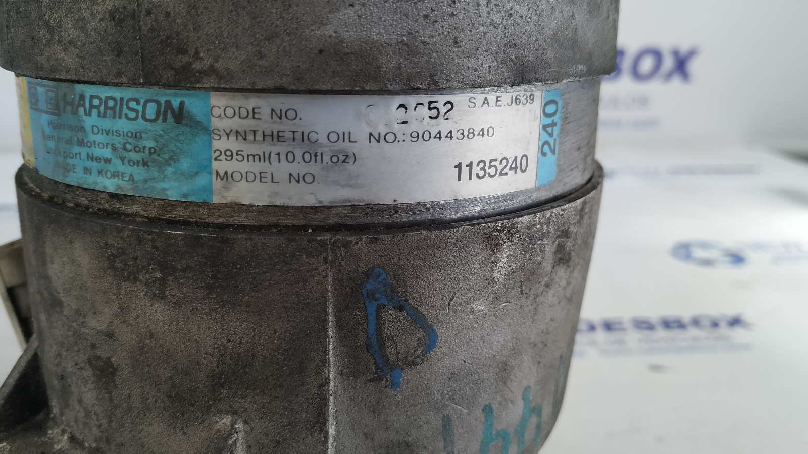 COMPRESOR AIRE ACONDICIONADO OPEL VECTRA B BERLINA - vista 2