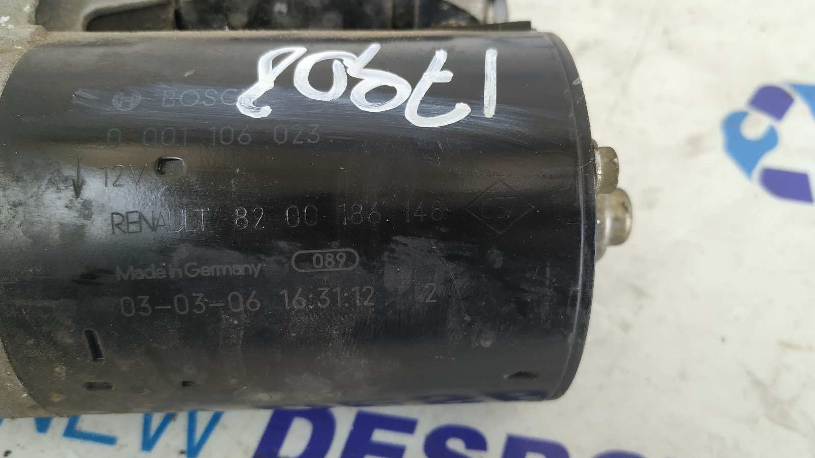 MOTOR ARRANQUE RENAULT LAGUNA II (BG0) - vista 6