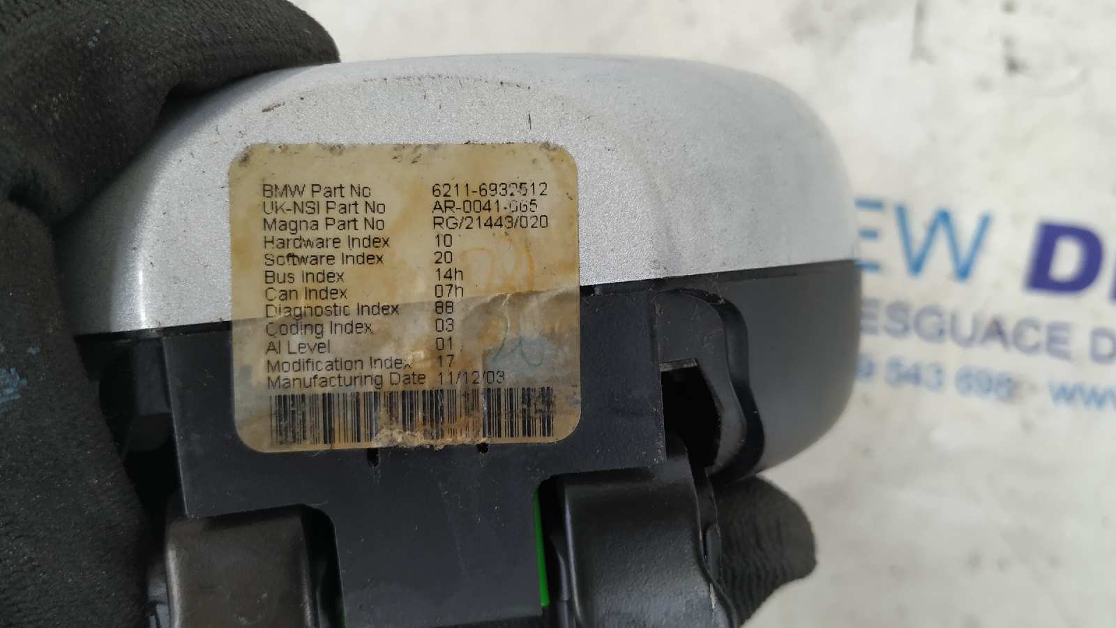 CUADRO INSTRUMENTOS BMW MINI (R50,R53) - vista 5