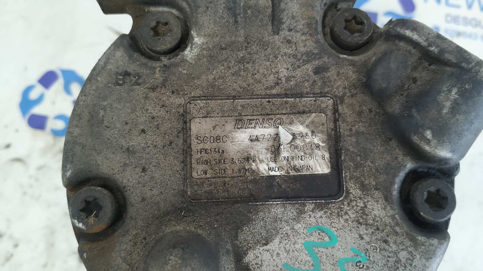 COMPRESOR AIRE ACONDICIONADO RENAULT MASCOTT - vista 2