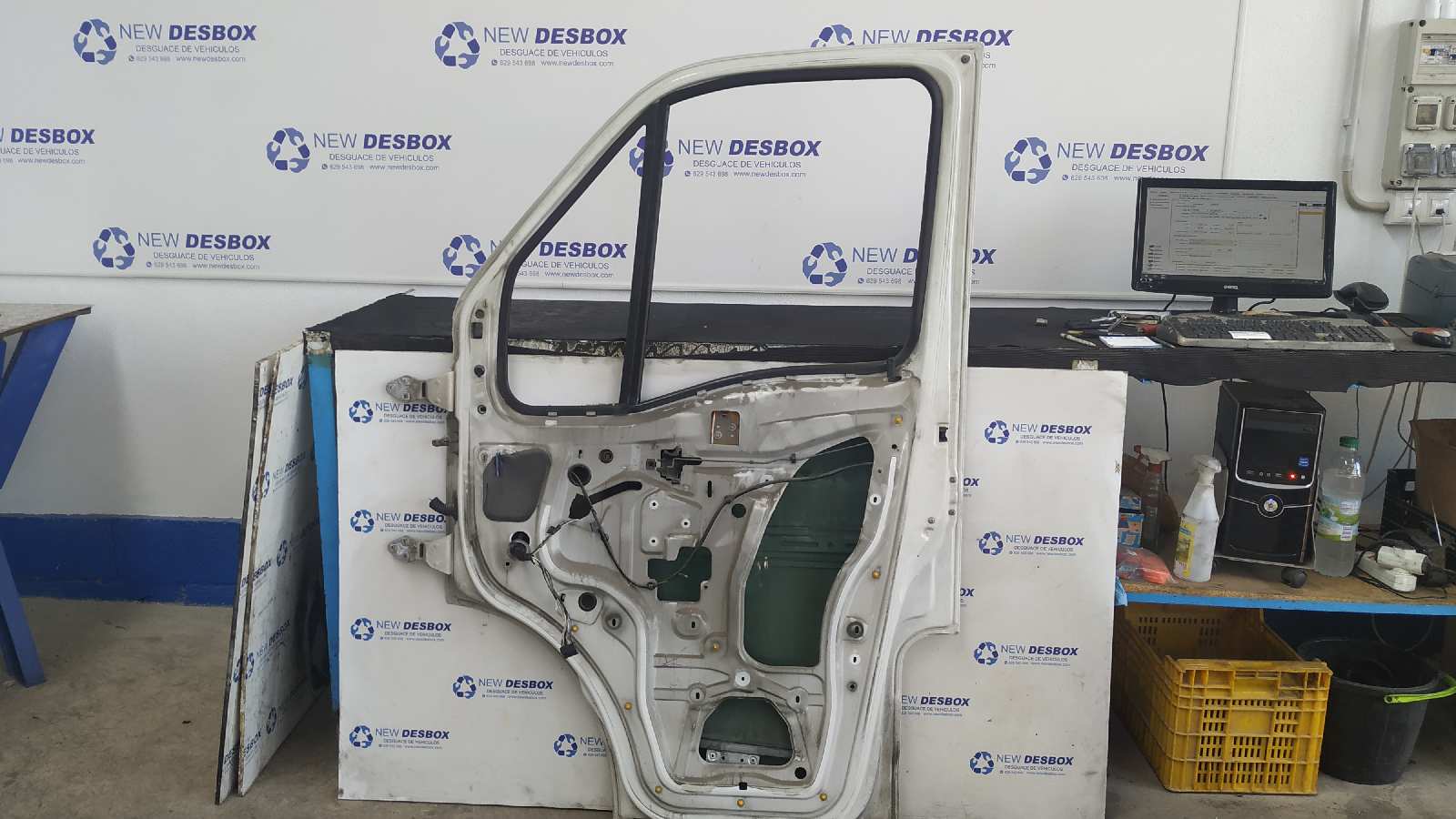 PUERTA DELANTERA DERECHA RENAULT MASTER DOBLE CABINE, CAJA ABIERTA/CHASIS - vista 4