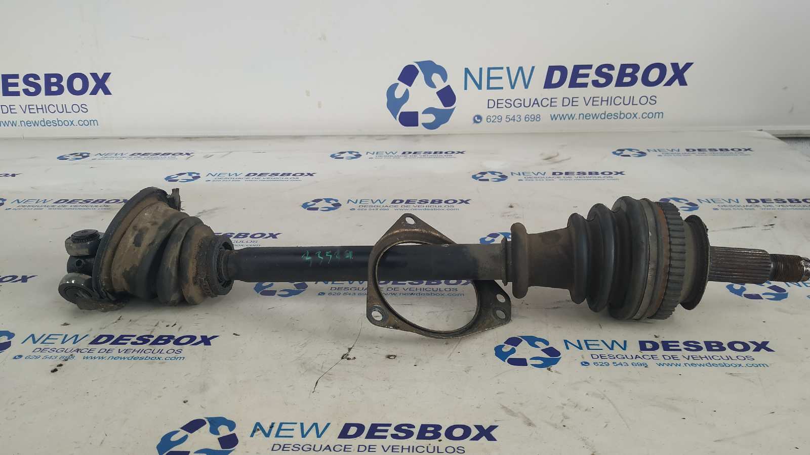 TRANSMISION DELANTERA IZQUIERDA RENAULT MASTER DOBLE CABINE, CAJA ABIERTA/CHASIS