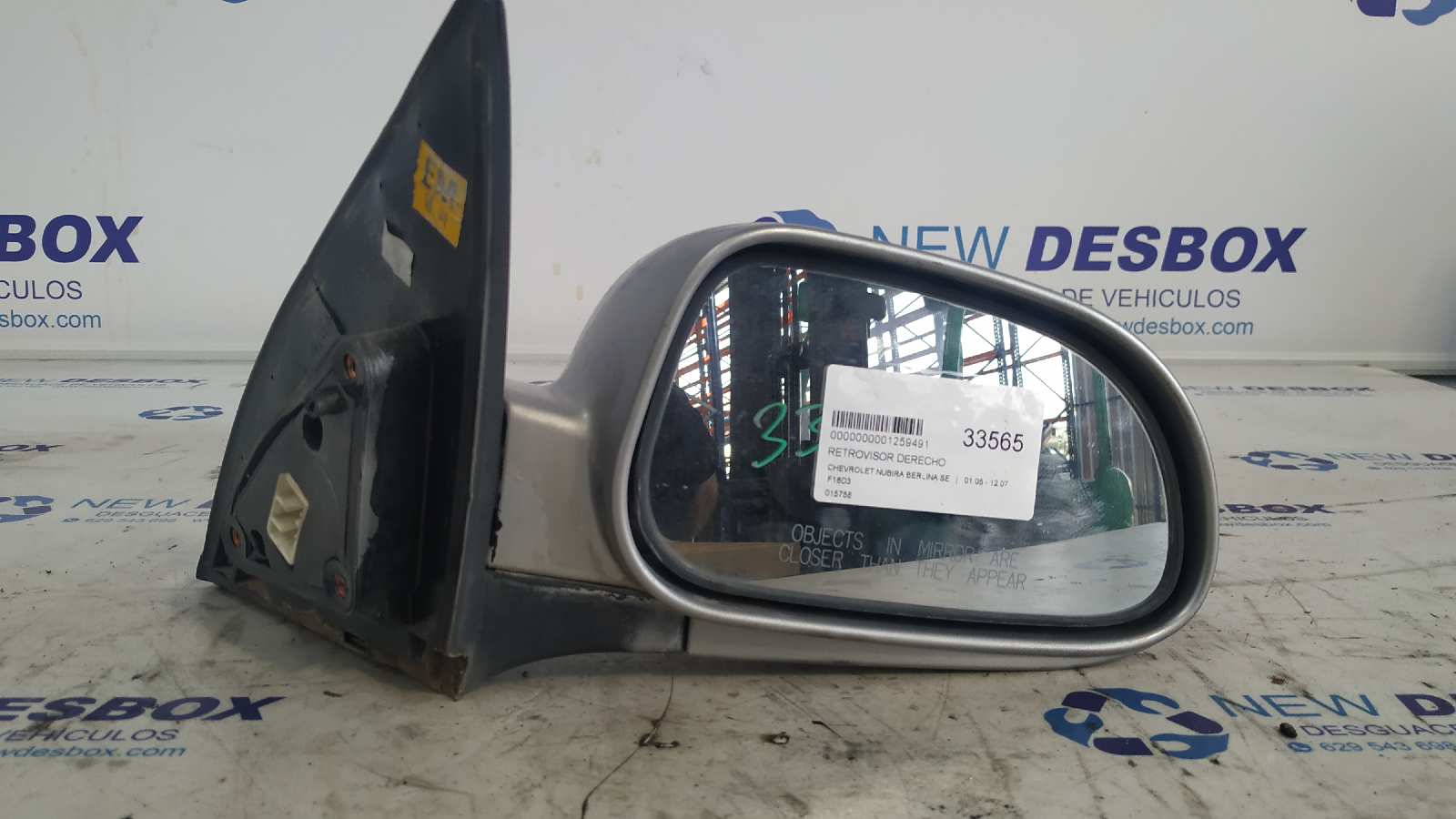 RETROVISOR DERECHO CHEVROLET NUBIRA BERLINA