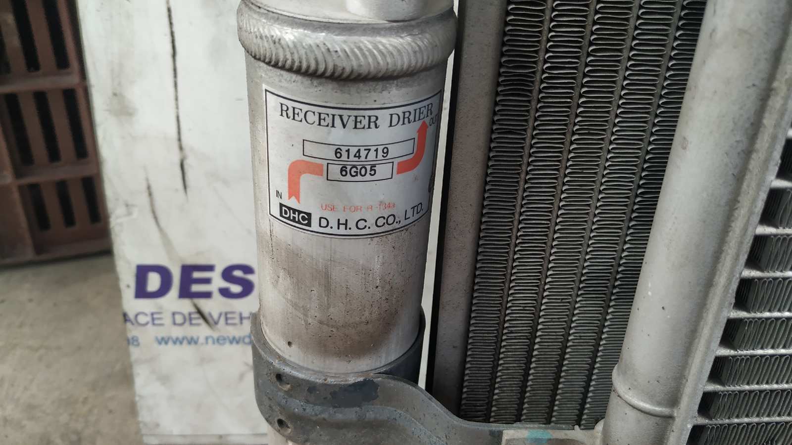 CONDENSADOR / RADIADOR  AIRE ACONDICIONADO CHEVROLET NUBIRA BERLINA - vista 2