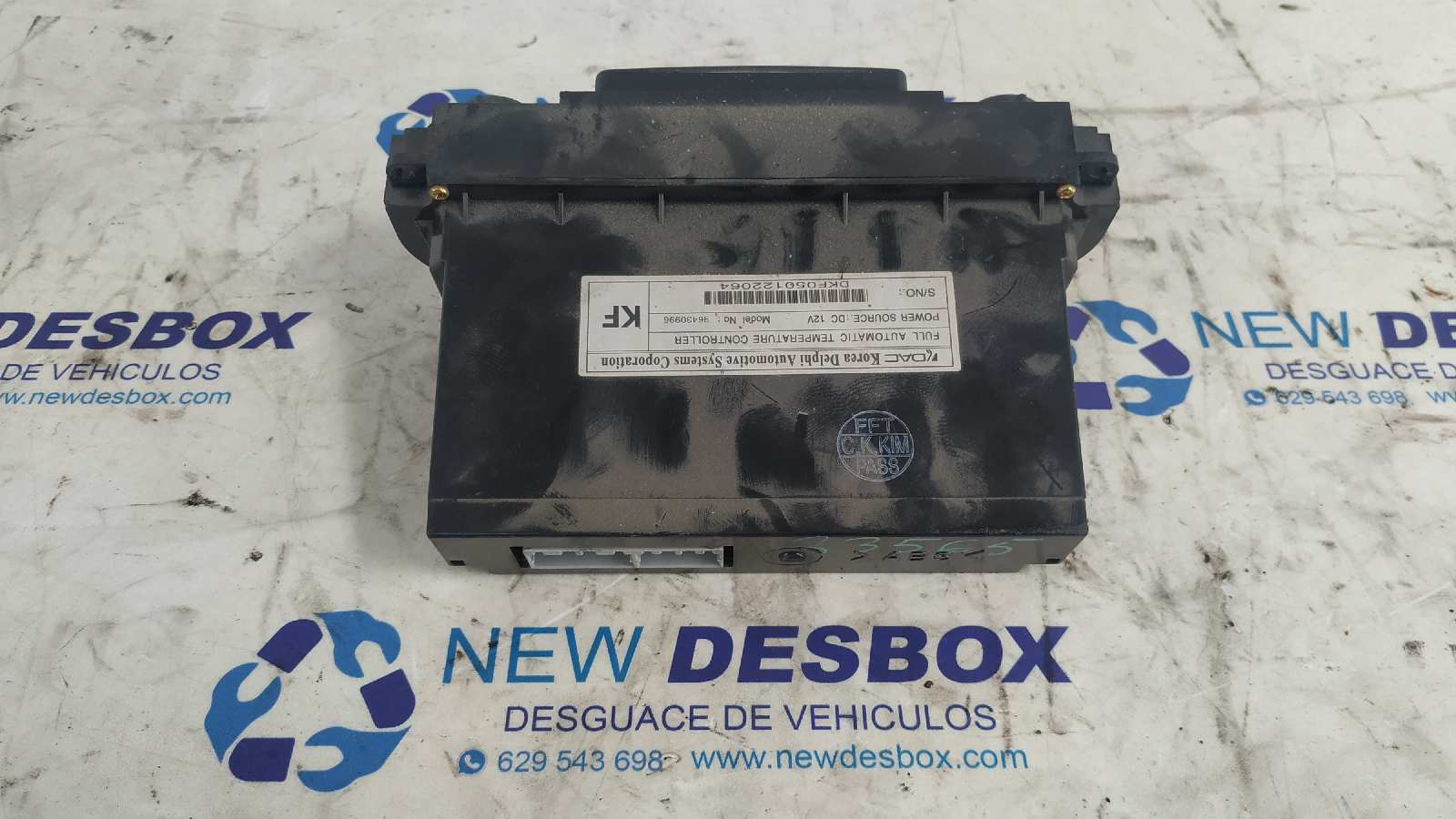 MANDO CLIMATIZADOR CHEVROLET NUBIRA BERLINA - vista 2