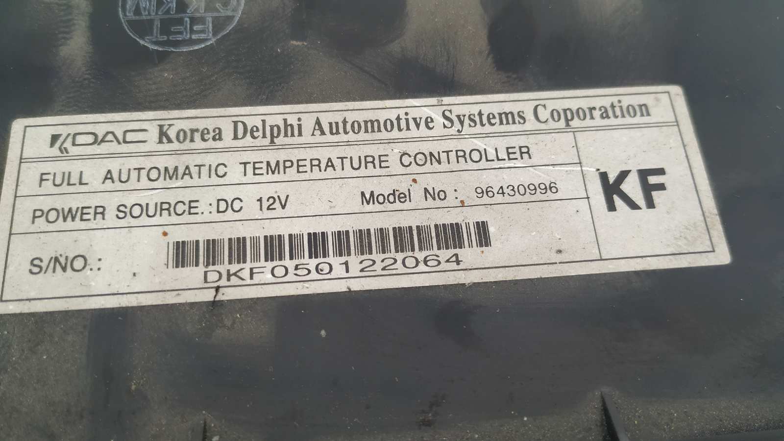 MANDO CLIMATIZADOR CHEVROLET NUBIRA BERLINA - vista 5