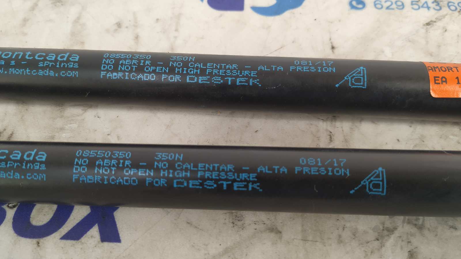 AMORTIGUADORES MALETERO / PORTON KIA RIO - vista 3