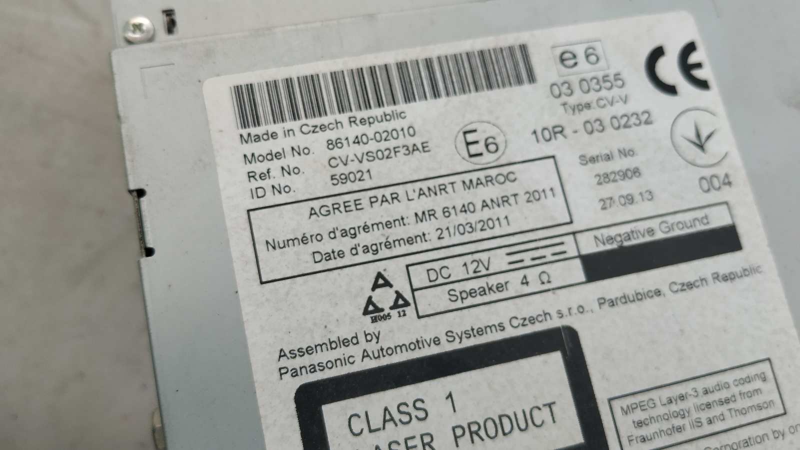 SISTEMA NAVEGACION GPS TOYOTA AURIS - vista 6