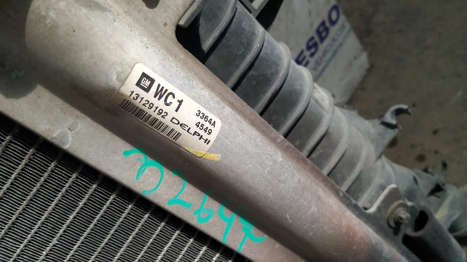 CONDENSADOR / RADIADOR  AIRE ACONDICIONADO OPEL ASTRA H BER. - vista 2