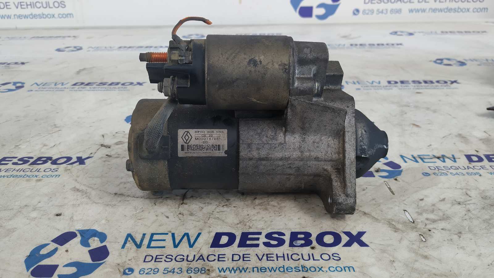MOTOR ARRANQUE RENAULT SCENIC II - vista 4