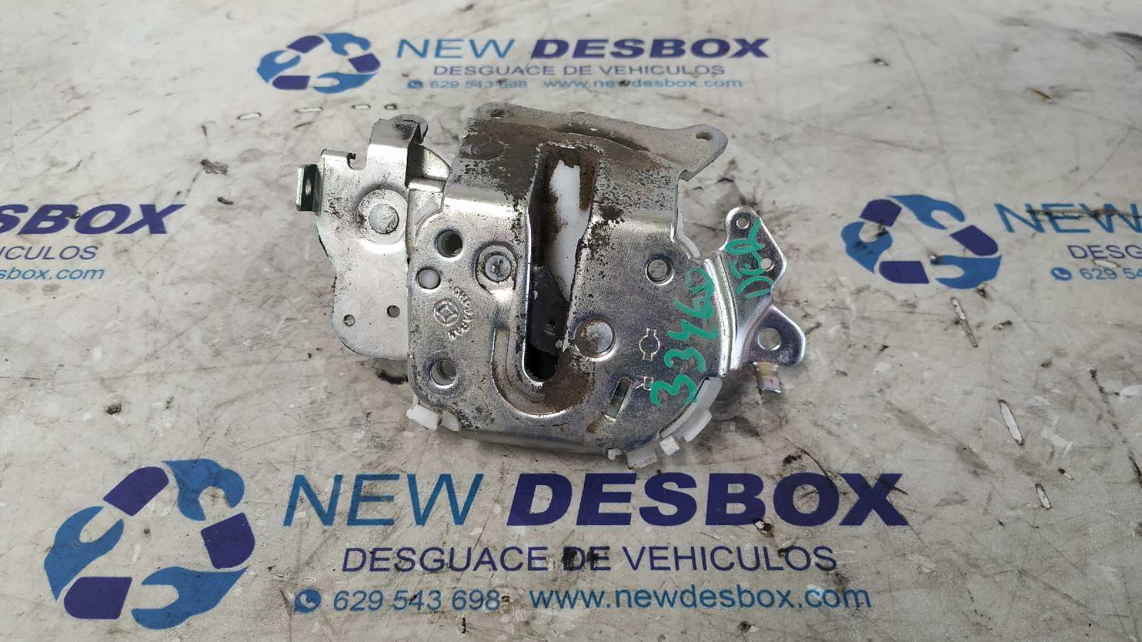 CERRADURA CORREDERA DERECHA DACIA DOKKER