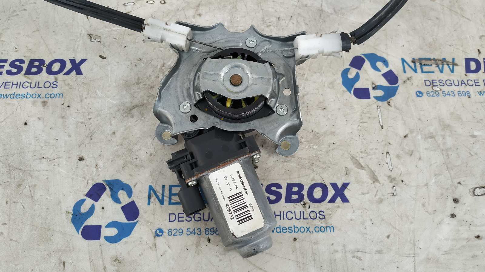 ELEVALUNAS DELANTERO DERECHO RENAULT MEGANE I SCENIC (JA0) - vista 5