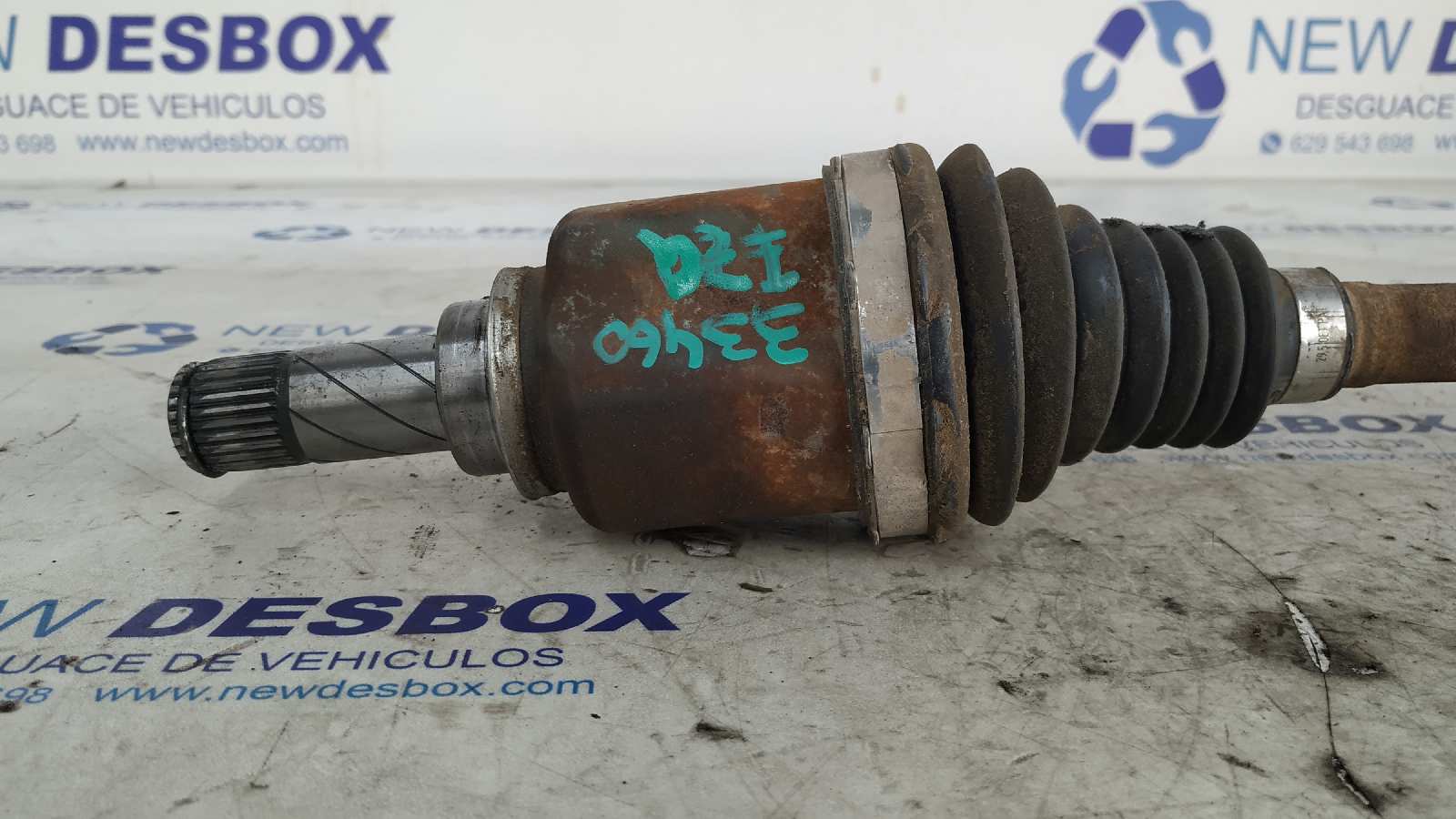 TRANSMISION DELANTERA IZQUIERDA DACIA DOKKER - vista 2