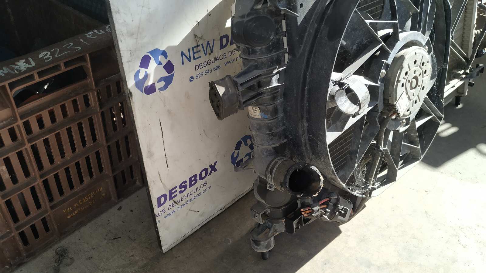 RADIADOR AGUA OPEL ASTRA H BER. - vista 3