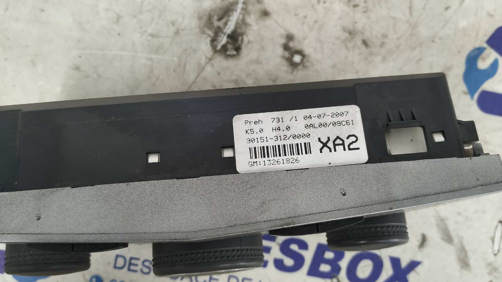 MANDO CLIMATIZADOR OPEL ASTRA H BER. - vista 5