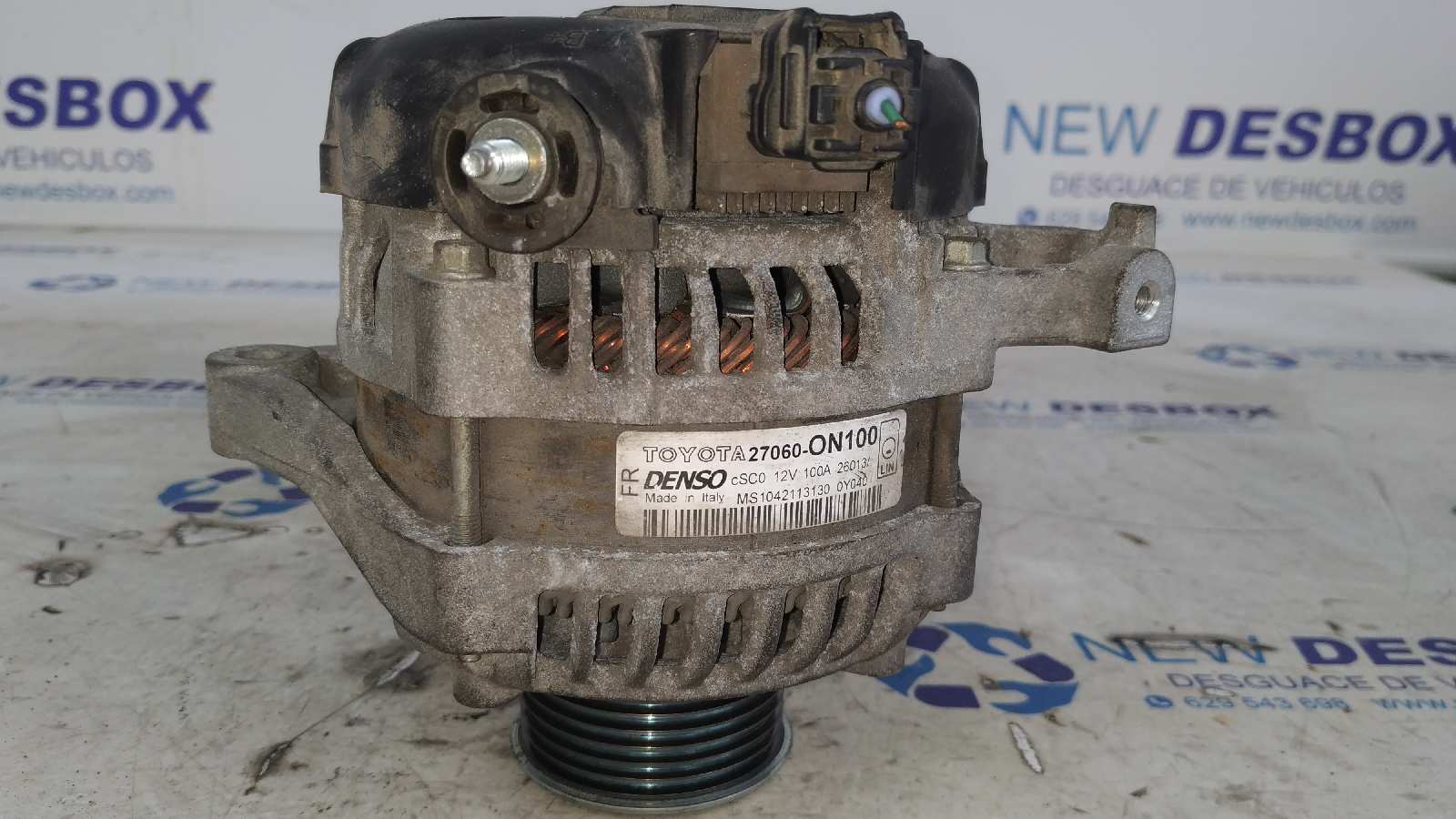 ALTERNADOR TOYOTA AURIS - vista 2