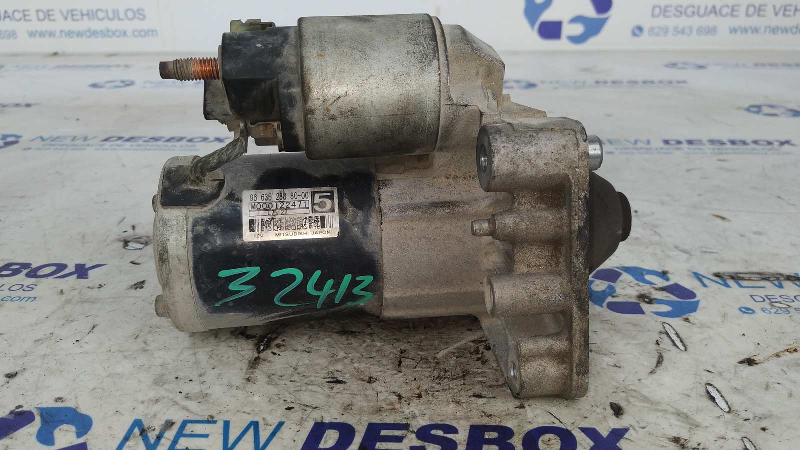 MOTOR ARRANQUE CITROEN C4 GRAND PICASSO - vista 3