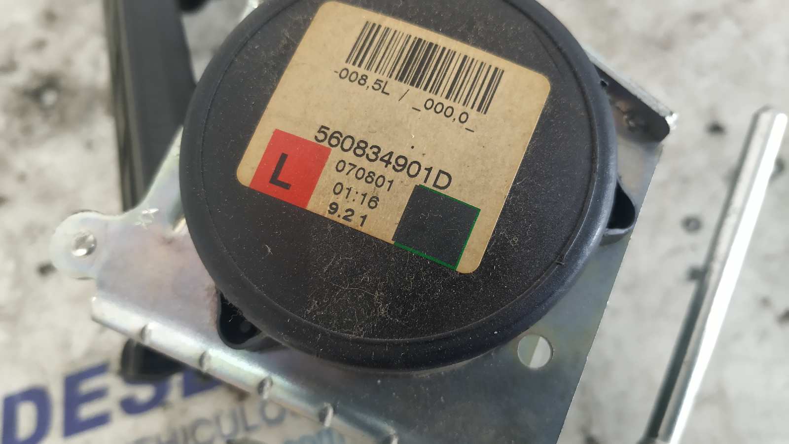 CINTURON DELANTERO IZQUIERDO OPEL ASTRA H BER. - vista 2