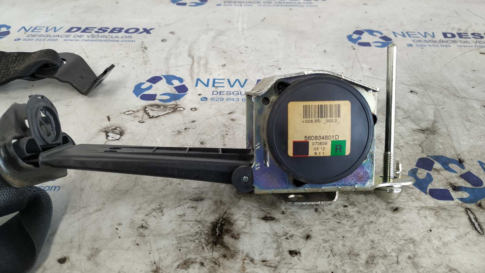 CINTURON DELANTERO DERECHO OPEL ASTRA H BER. - vista 2