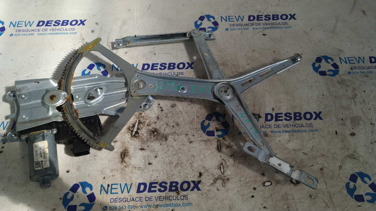 ELEVALUNAS DELANTERO DERECHO OPEL ASTRA H BER.