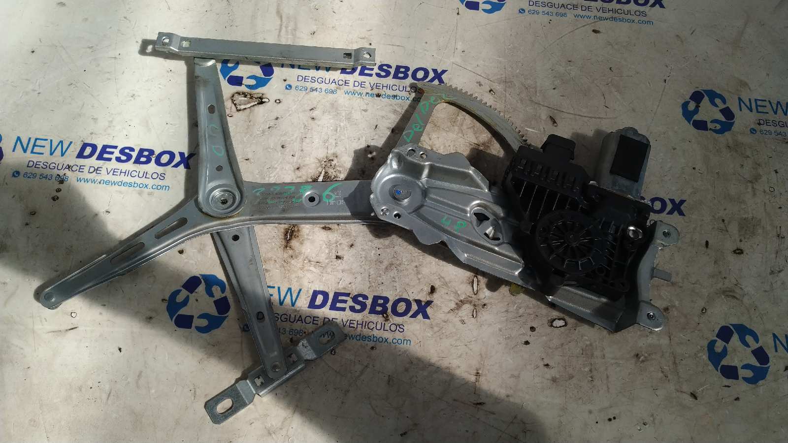 ELEVALUNAS DELANTERO IZQUIERDO OPEL ASTRA H BER. - vista 4