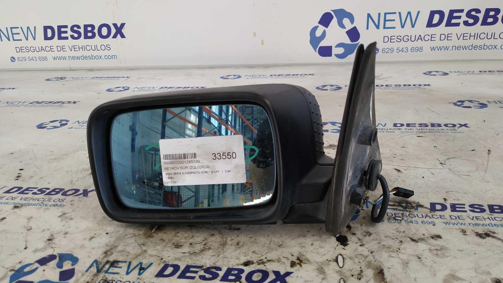 RETROVISOR IZQUIERDO BMW SERIE 3 COMPACTO (E36)