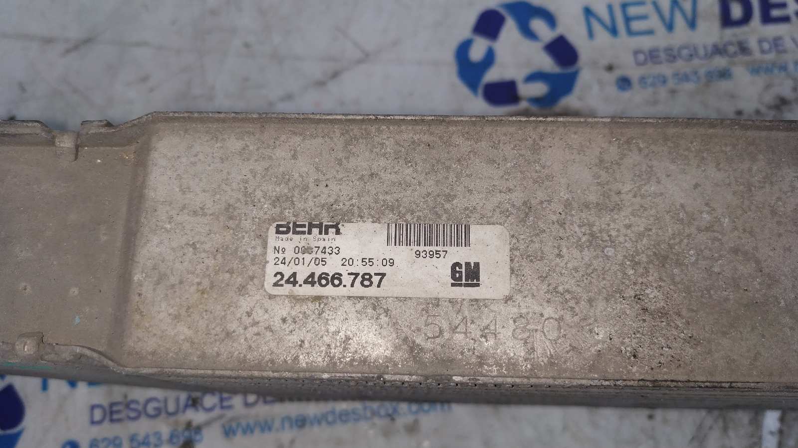 INTERCOOLER OPEL COMBO (CORSA C) - vista 3