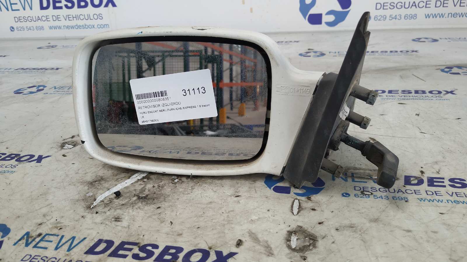RETROVISOR IZQUIERDO FORD ESCORT BERL./TURN./CAB./EXPRESS