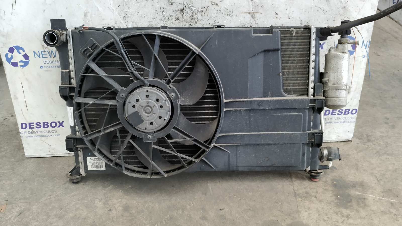 RADIADOR AGUA MERCEDES-BENZ CLASE A (W168)