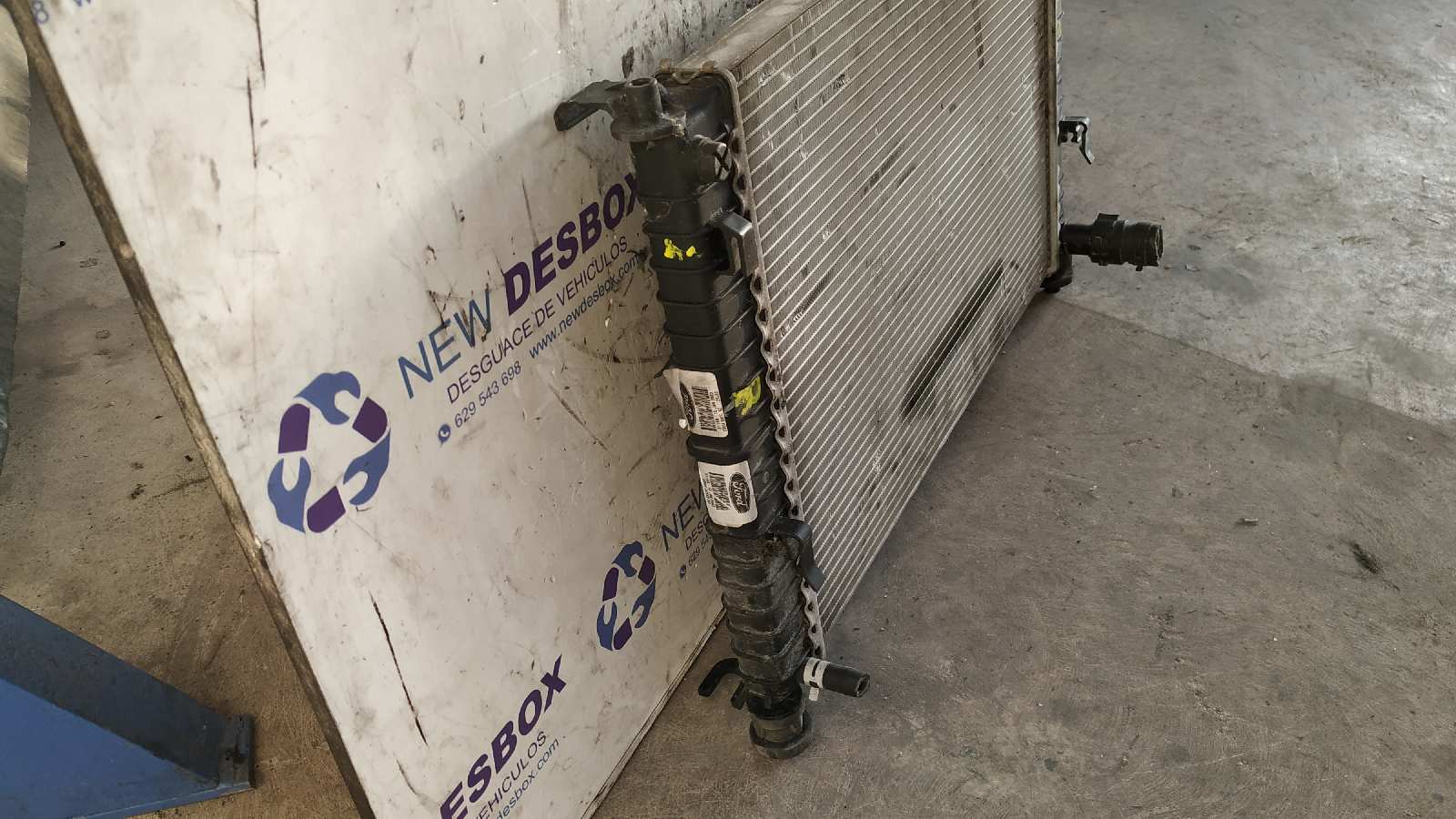 RADIADOR AGUA FORD FIESTA (CBK) - vista 3