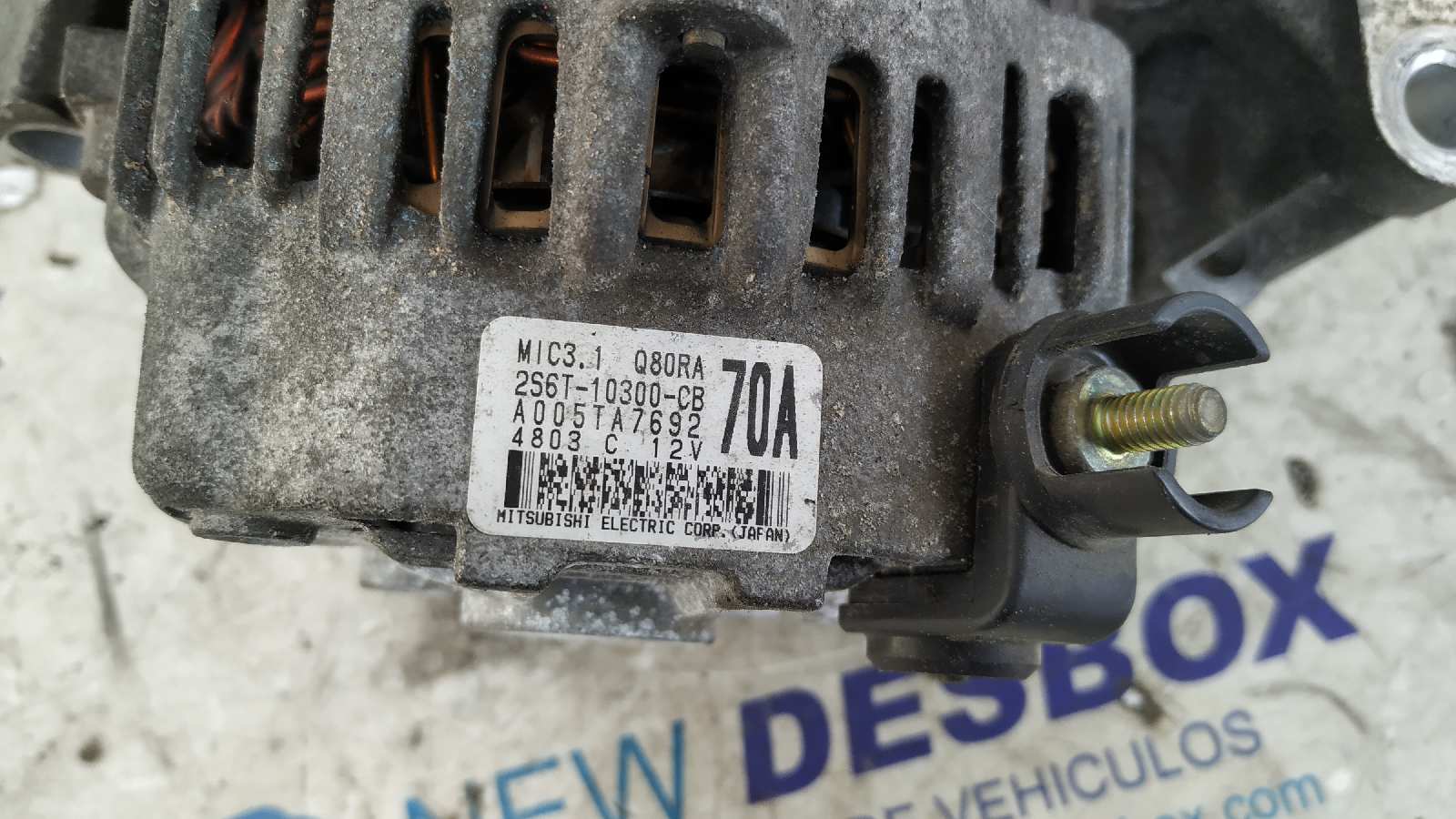 ALTERNADOR FORD FIESTA (CBK) - vista 5