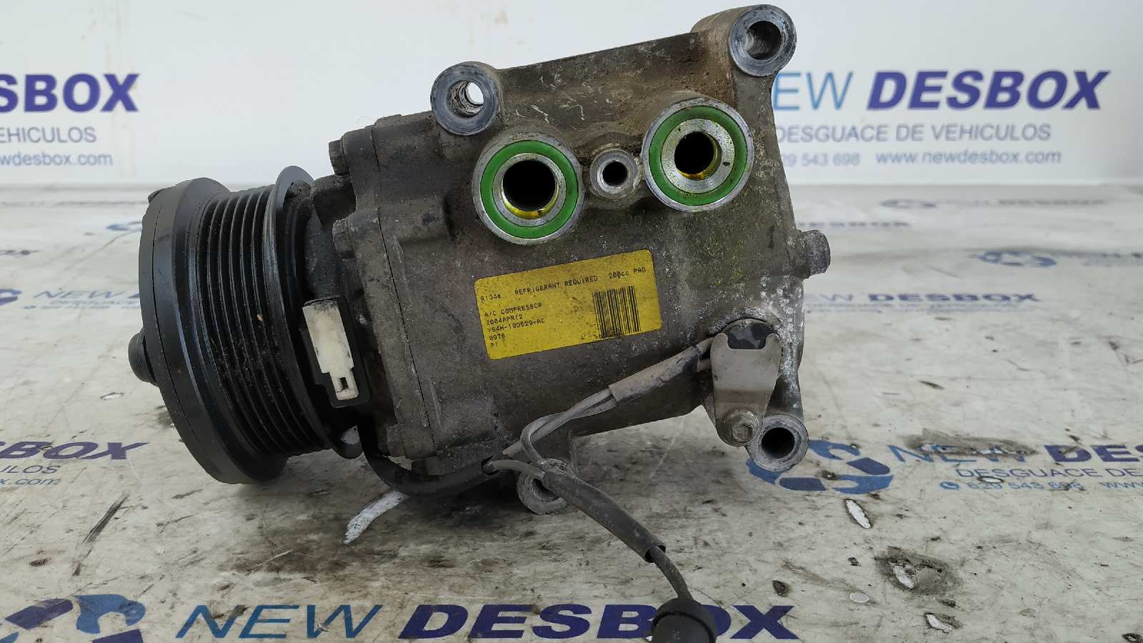 COMPRESOR AIRE ACONDICIONADO FORD FIESTA (CBK) - vista 3