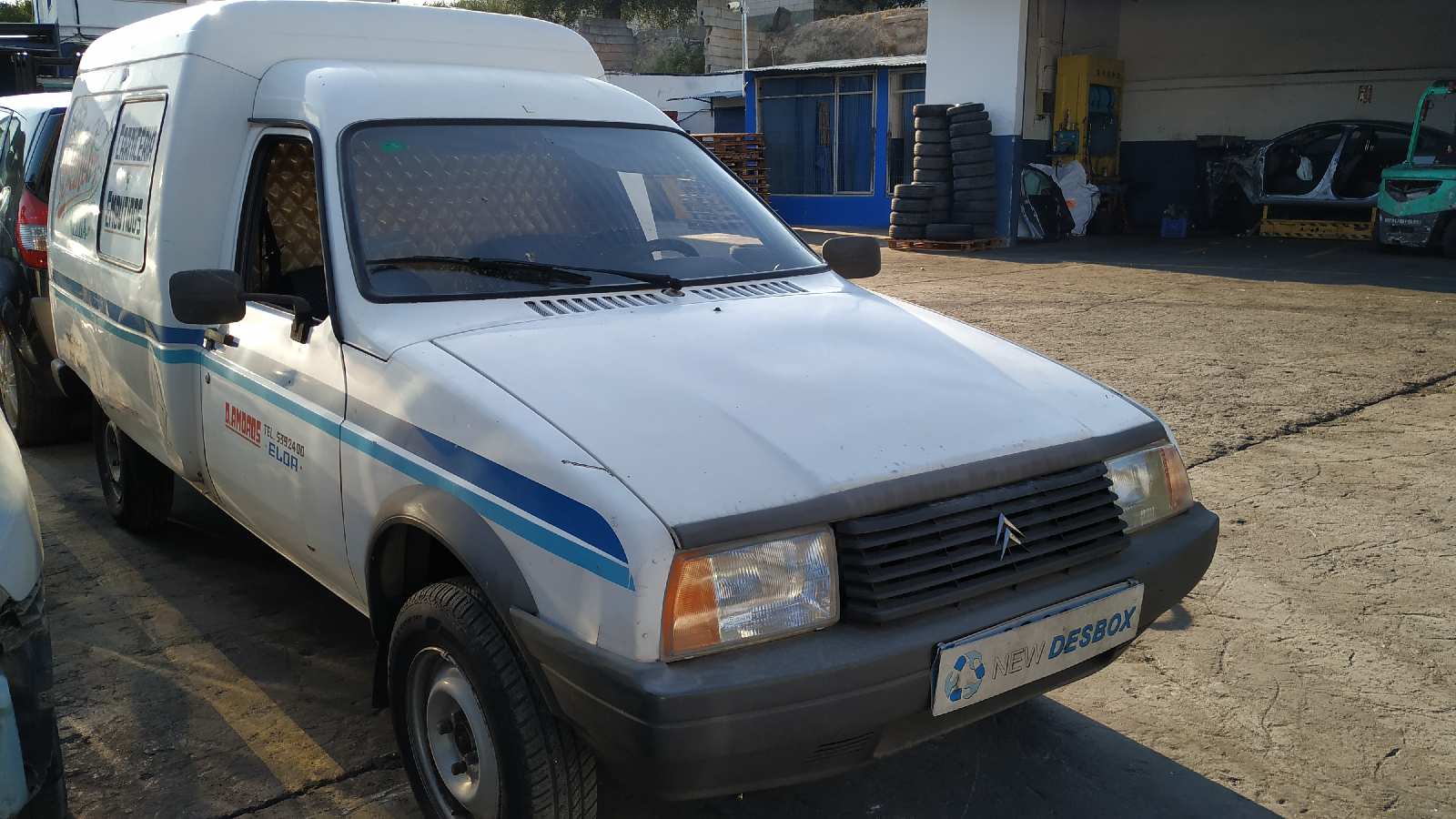 MANGUETA DELANTERA IZQUIERDA CITROEN C15 - vista 6