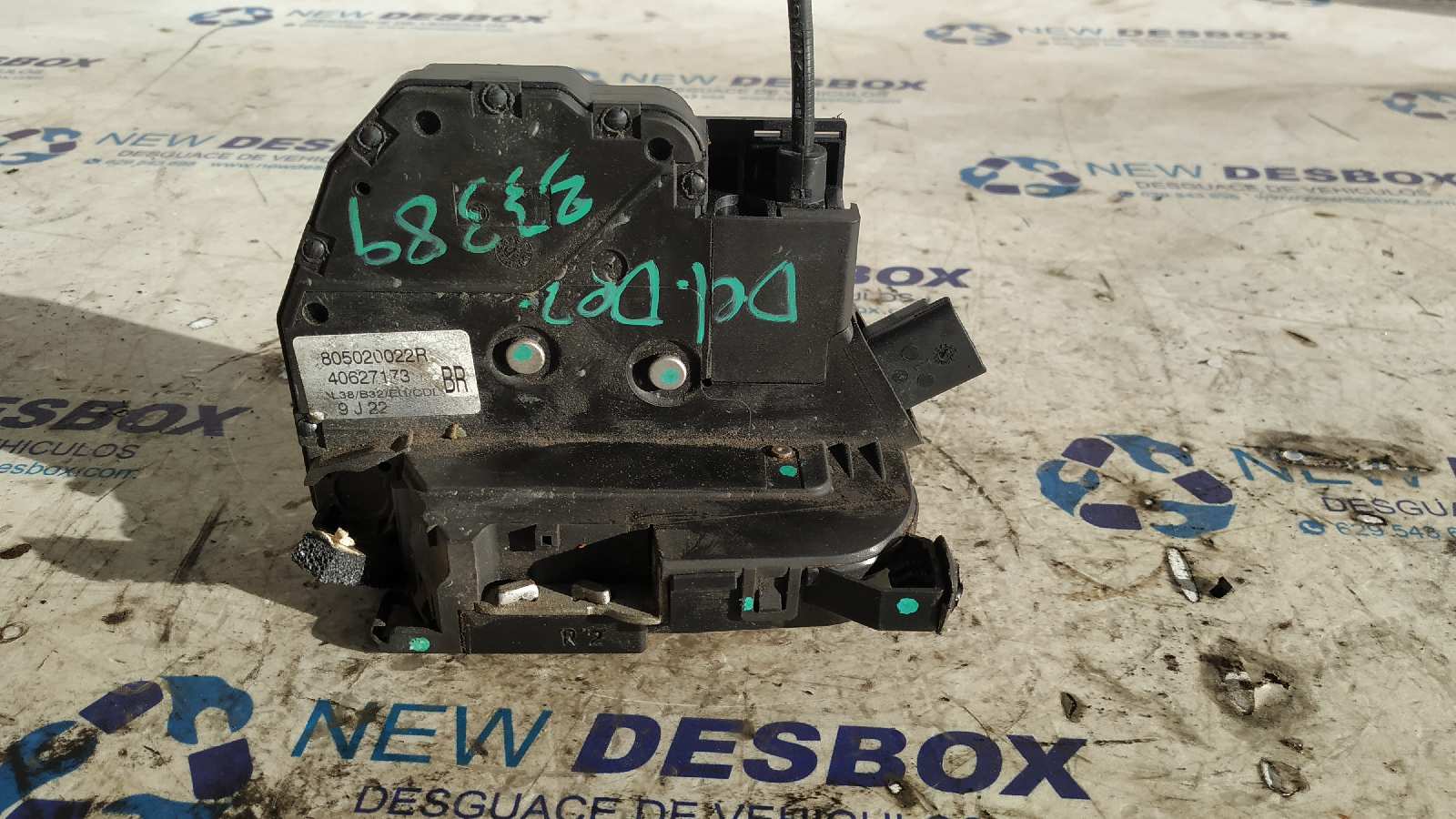 CERRADURA PUERTA DELANTERA DERECHA RENAULT FLUENCE