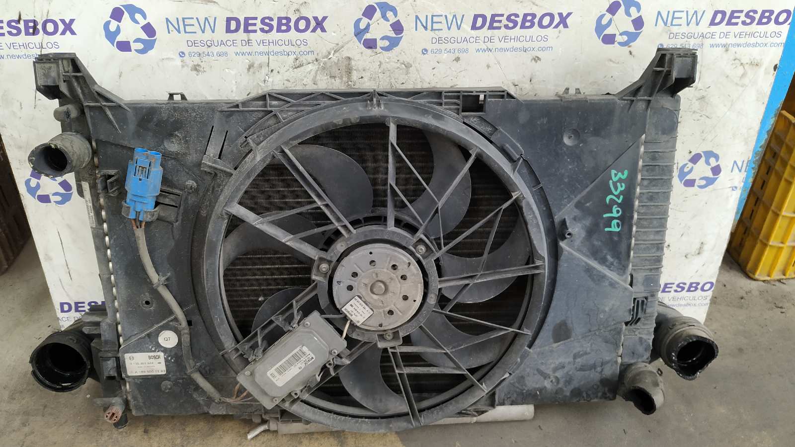 ELECTROVENTILADOR MERCEDES-BENZ CLASE A (W169)