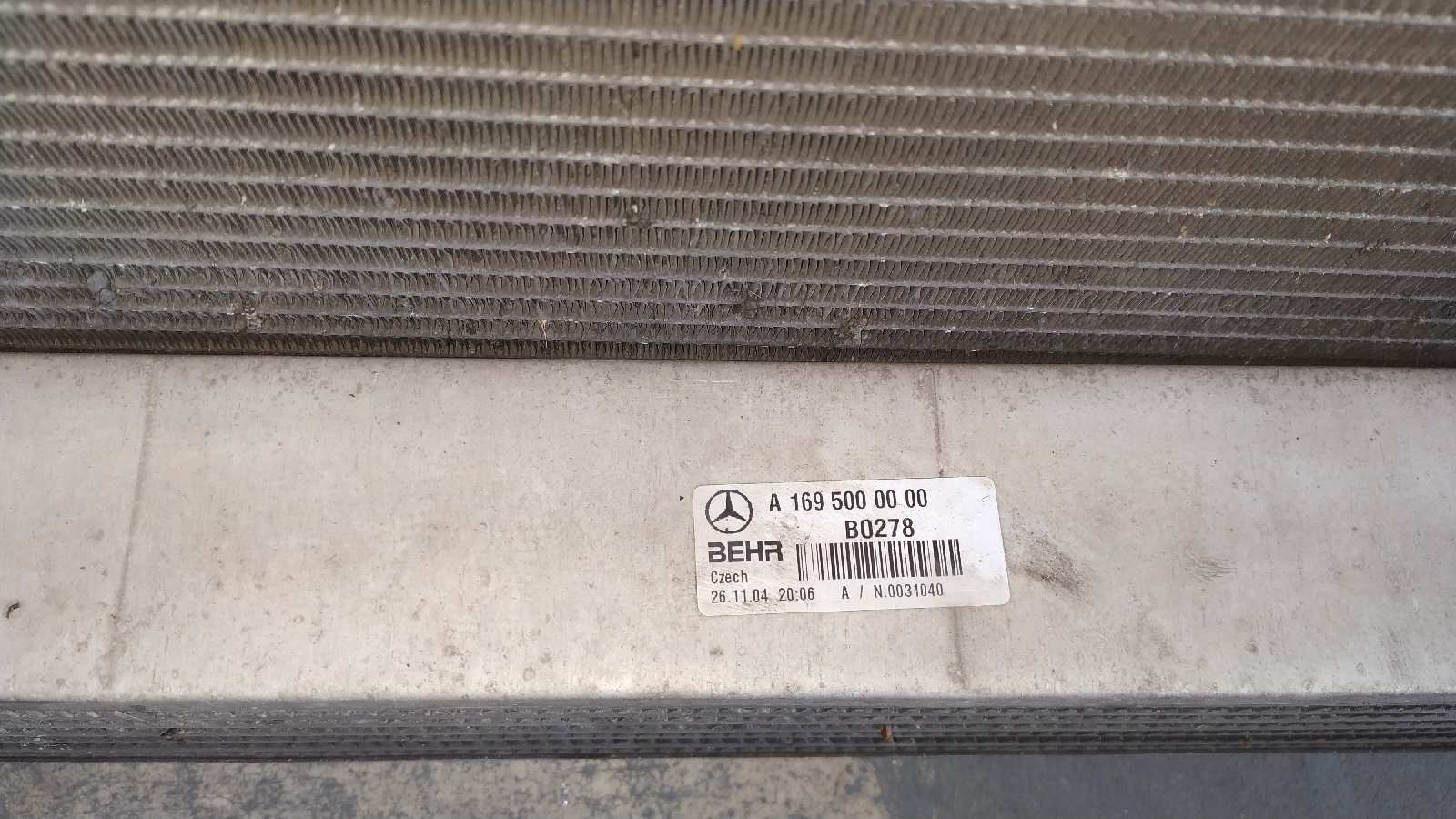 INTERCOOLER MERCEDES-BENZ CLASE A (W169) - vista 2