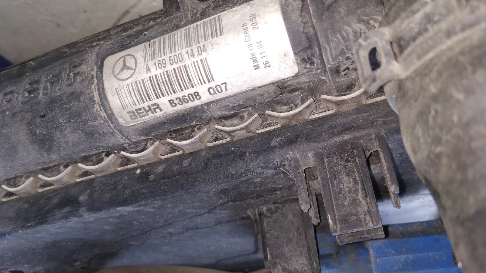 RADIADOR AGUA MERCEDES-BENZ CLASE A (W169) - vista 3